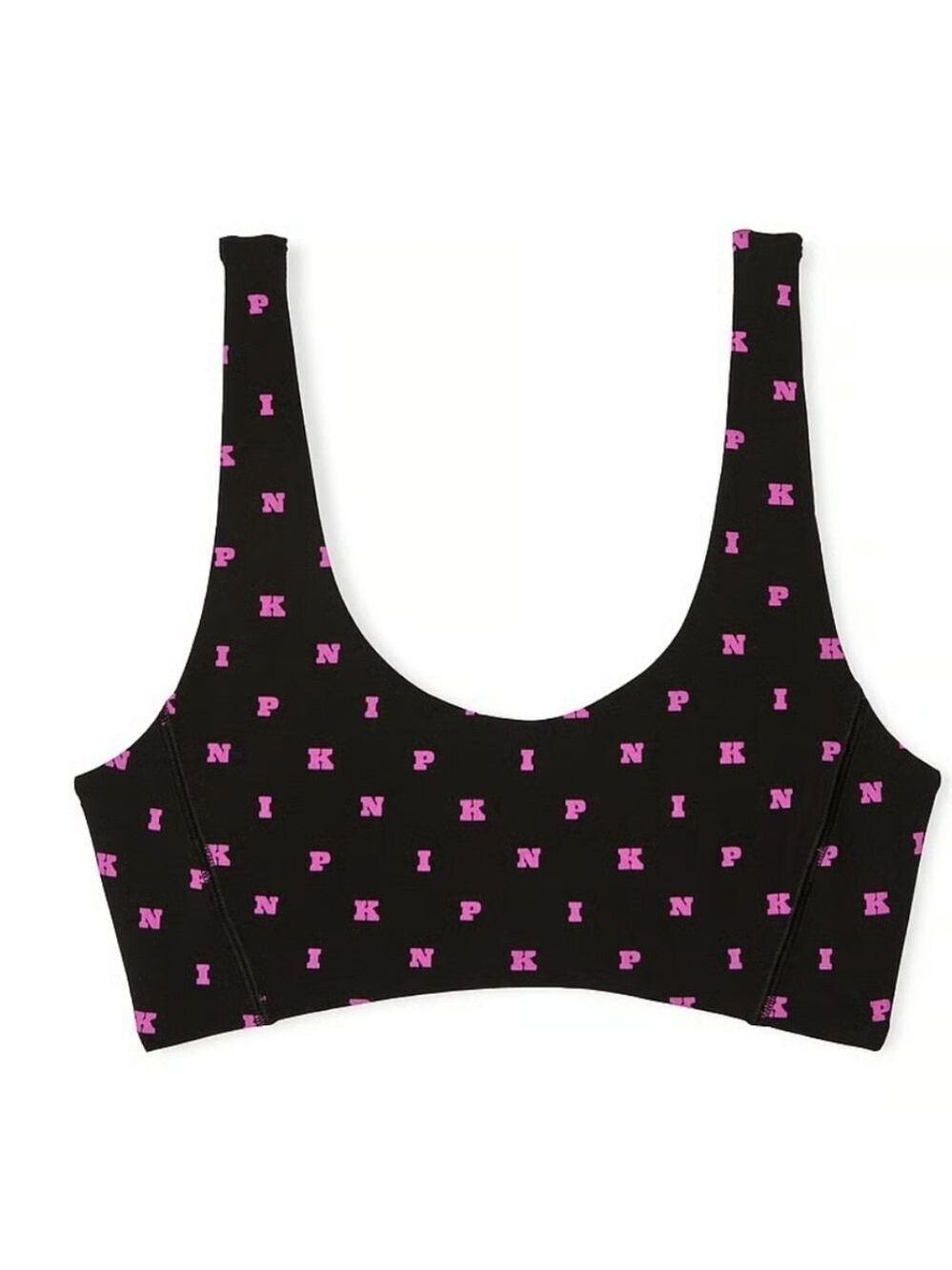 VS Pink All-Day Cotton Sports Bra Small Pink NWT